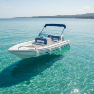Bateau sans permis au large de Cannes